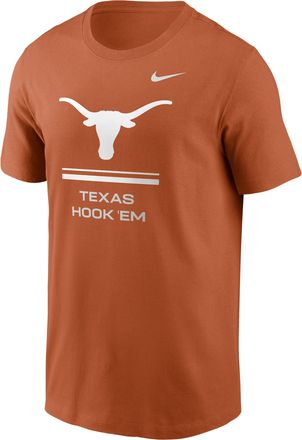Nike Texas Sideline Nike Mens Dri-FIT College T-Shirt in Orange | 02ET81FTXE-ZK0