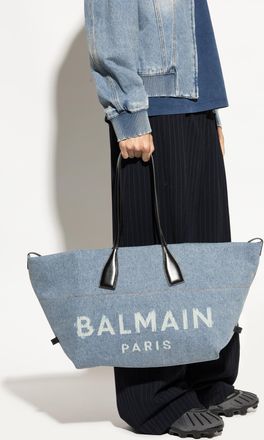 Balmain Shopper Bag, Mens, Blue