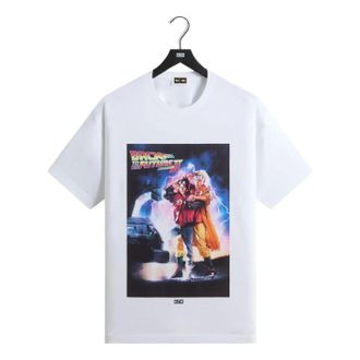 Kith x Back to the Future II Movie Poster Vintage T-Shirt White KHM030049-101