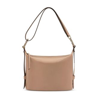 Furla Shoulder Bags, female, Beige, Size: ONE SIZE Sand Beige Shoulder Bag Top Zip