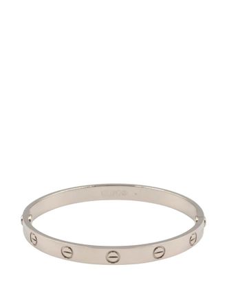 Cartier 2010-2025 18K White Gold Classic Love bracelet - Argento