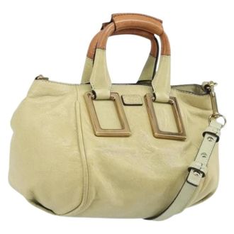 Chlo&eacute; Pre-owned Handbags, female, Beige, Size: ONE SIZE Pre-owned Hand Bag