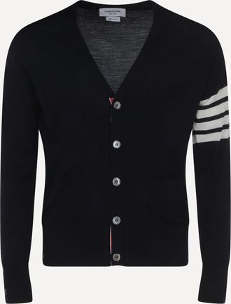 Thom Browne Virgin wool Cardigan Male 3