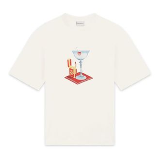 Dr&ocirc;le de Monsieur T-Shirts, male, White, Size: XL T-Shirt Cocktail