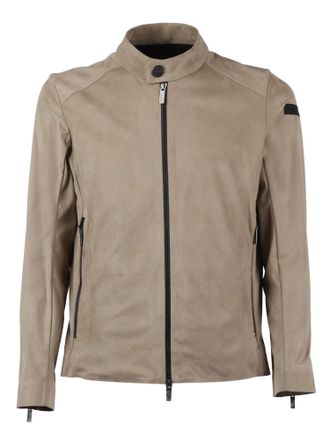 Roberto Ricci Design Nabucco Minimalist Stand Collar Biker Jacket