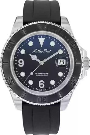 Mathey-Tissot Mens Mathy Design Blue Dial Watch