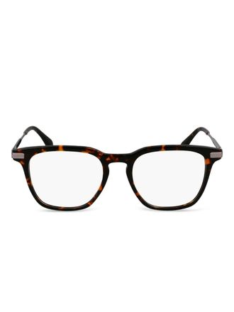 Paul Smith tortoiseshell square glasses - Brown
