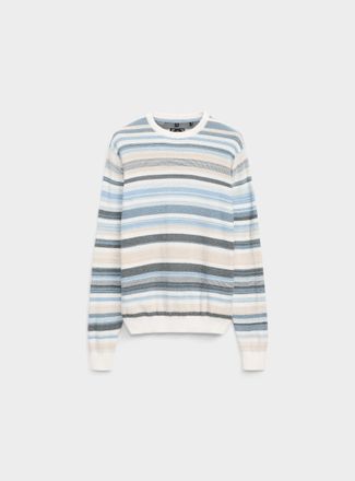 Point Zero Mens Muted mixed-stripe sweater