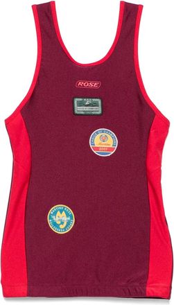 Martine Rose Canotta con logo - Rosso