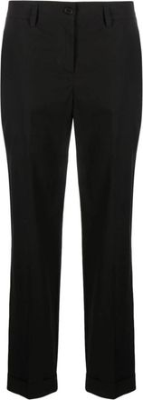 P.A.R.O.S.H. Canyox 24 Broek - Dames - Straight fit broeken - Zwart - XS - Katoen - Broeken