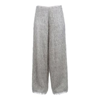 Alysi Wide Trousers, female, Gray, Size: 2XS Polka-dot Wide Trousers