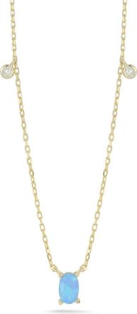 Glaze Jewelry Opal Necklace in Gold at Nordstrom Rack