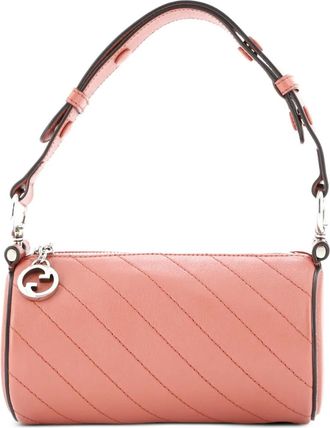 Gucci Blondie Diagonal gewatteerde leren mini schoudertas - Roze
