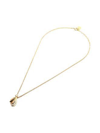 Dior 1980-1990 Crystal pendant necklace - Oro