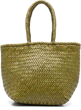 Dragon Diffusion small Grace tote bag - women - Calf Leather - OS - Green