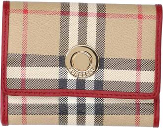 Burberry Check wallet