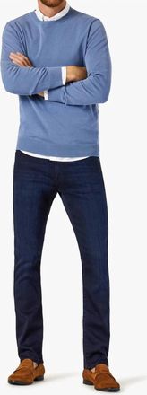 34 Heritage Courage Straight Leg Jeans In Ink Urban