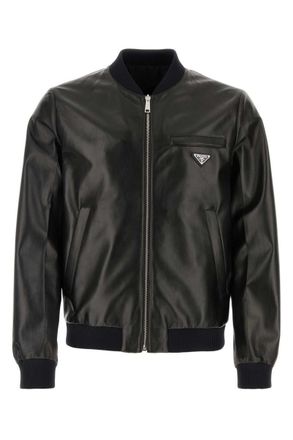 Prada Leather Jackets − Sale: up to −53% | Stylight