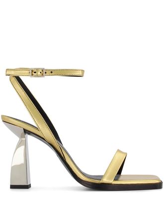 Nodaleto Angel E 90mm metallic sandals - Gold