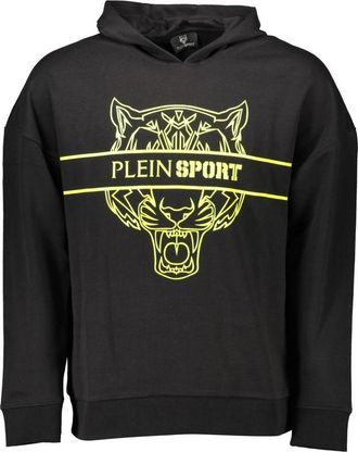 Plein Sport Black Cotton Men Mens Sweatshirt