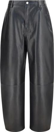 Arma Pantaloni in Pelle Ece Barrel - - Trousers - Donna - Nero - M
