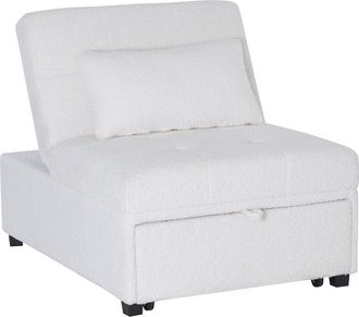 Linon Dozer Sherpa Sofa Chair