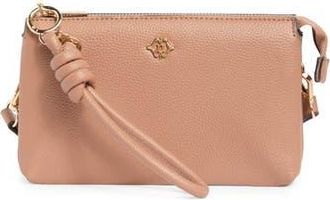 Nanette Lepore Ruby Small Crossbody Bag in Mocha Mousse at Nordstrom Rack