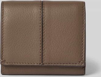 Marc O'Polo Portemonnaie mit Label-Detail in Hellbraun, Gr&ouml;&szlig;e 1