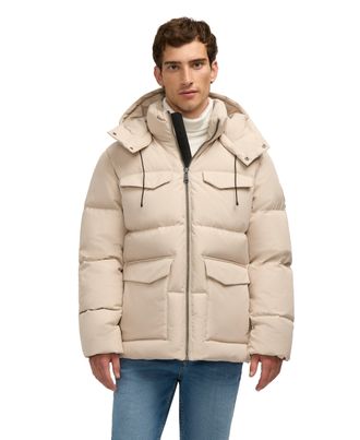 Pajar Mens Miles Midweight Puffer Jacket with Removable Hood