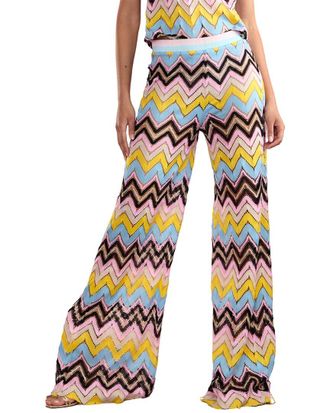 Cynthia Rowley Zigzag Knit Pants