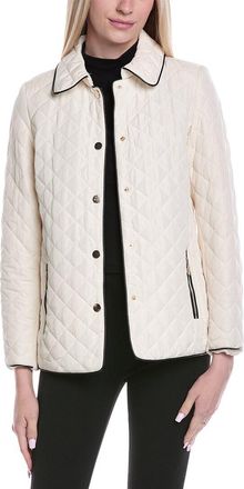 Jones New York Quilted Snap Front Jacket