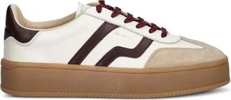 GANT Sneakers met leren vlakken - Wit