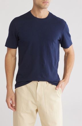 14th & Union Slub Cotton Crewneck T-Shirt in Navy Blazer at Nordstrom Rack, Size Xx-Large