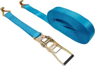 OEM Correas De Sujeci&oacute;n, Capacidad De Carga De 5 Toneladas, 10 M De Longitud, 5 Cm De Ancho, Material Poli&eacute;ster Y Acero, 10 Unidades