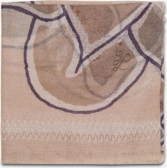 Hemisphere Quadratisches Blumenmuster-Halstuch Nballnicki