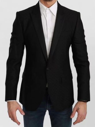 Dolce & Gabbana virgin wool slim-fit blazer