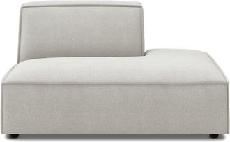 Castlery Customized Light Gray Right Chaise Sofa | Jonathan by Castlery, Grey, High Comfort, Low-to-the-Ground Silhouette, Living Room Furniture