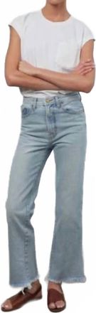 B Sides Eshel Kick Flare Jean In Hess