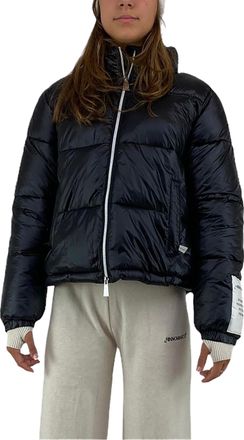 Hinnominate Jassen Korte Nylon Donsjas Met Alle Ritssluitingen En Polslabel