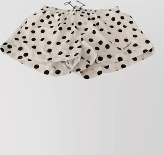 Dolce & Gabbana printed bandeau swim shorts