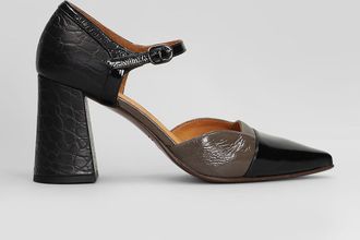 Chie Mihara Luer Pumps In Black Leather