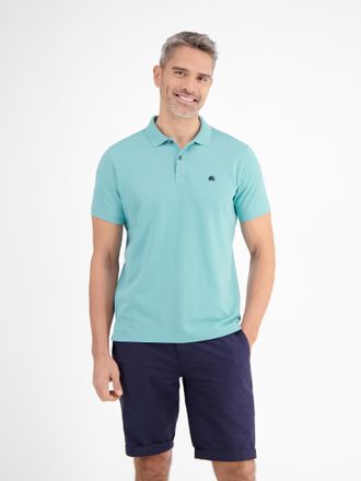 Lerros Poloshirt LERROS Herren Poloshirt, unifarben, Herren, Gr. 3XL, blau (coastal blau), 100% Baumwolle, ohne Ausschnitt, Shirts Poloshirt