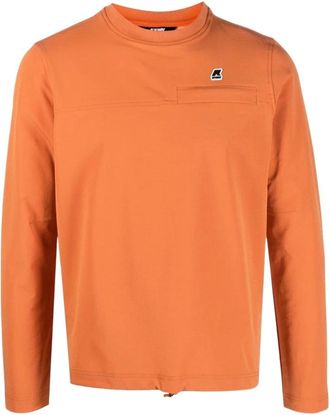 K-Way Hombre, Sudaderas, Naranja, Talla: M