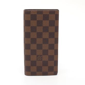 Louis Vuitton Brown Pvc Damier Canvas Coated Canvas Long Wallet (Bi-Fold) (Pre-Owned)
