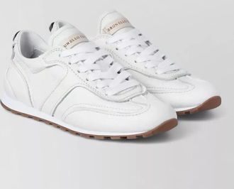 Brunello Cucinelli leather low-top sneakers