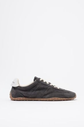 Bimba & Lola Suede Sneaker in Anthracite at Nordstrom, Size 35
