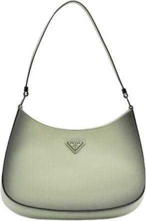 Prada Pre-owned Shoulder Bags, female, Green, Size: ONE SIZE Pre-owned Vintage Shoulder Bag