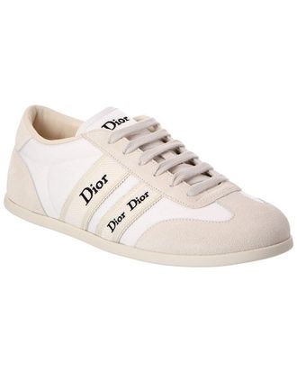 Dior Ribbon Canvas & Suede Sneaker