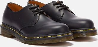 Dr. Martens Womens Dr. Martens Womens Black 1461 Smooth Leather Shoes - Size: 4