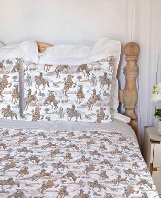 Ida Mae Home Birdie Neutral Quilt Set In Beige